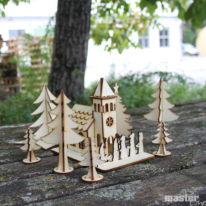 Set Weihnachtsdorf Set Weihnachtsdorf